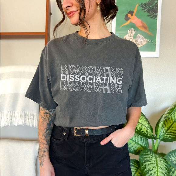 Comfort Colors Dissociating Graphic Tee - Picture 2 of 9